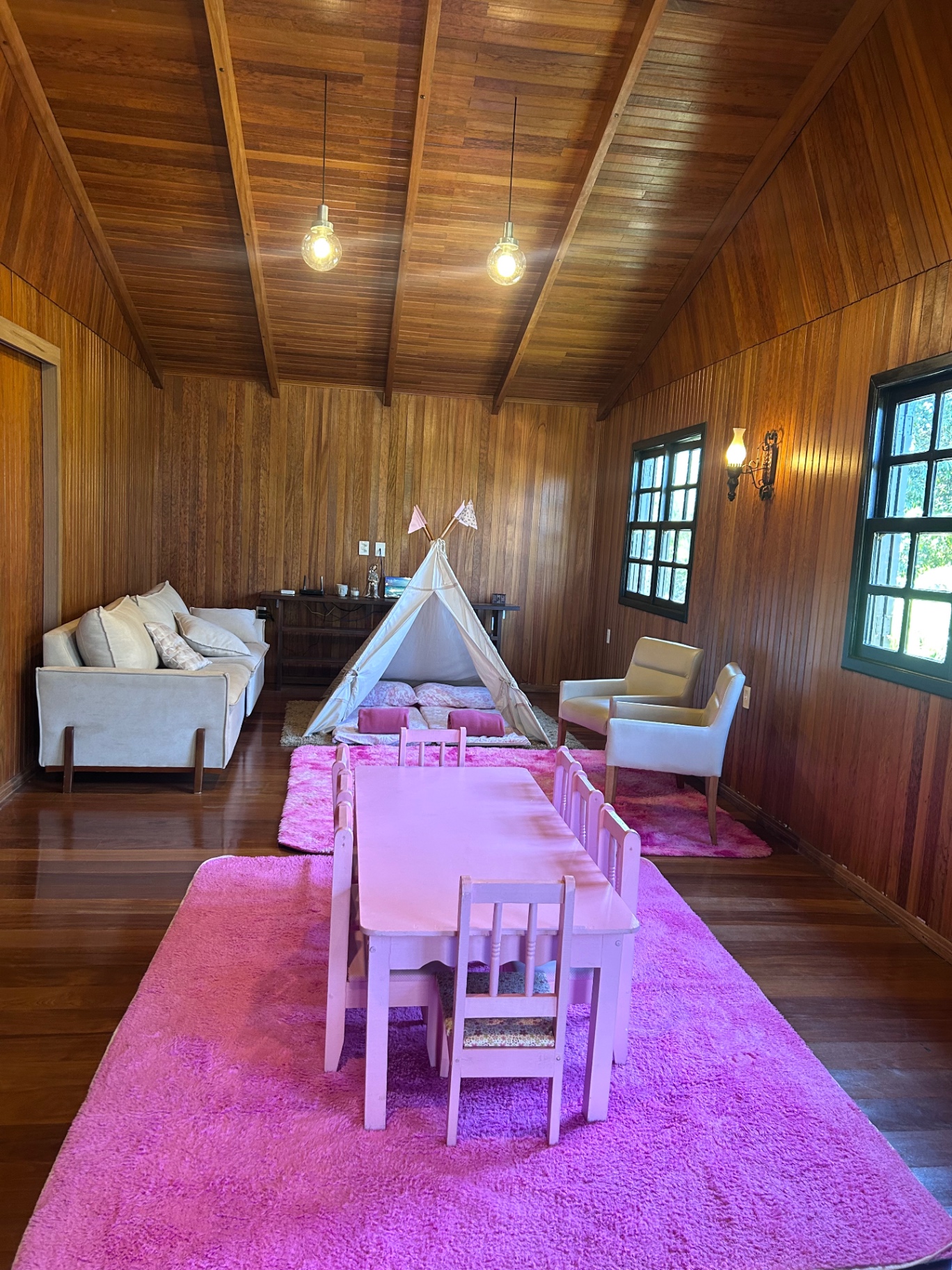 Sala da casa — intimidade e aconchego para o casal